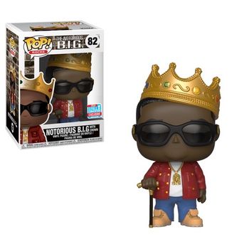 image de Notorious B.I.G. with Crown (Red Jacket) [Fall Convention]