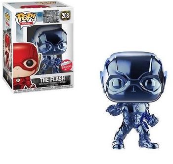 image de The Flash (Justice League) (Blue Chrome)