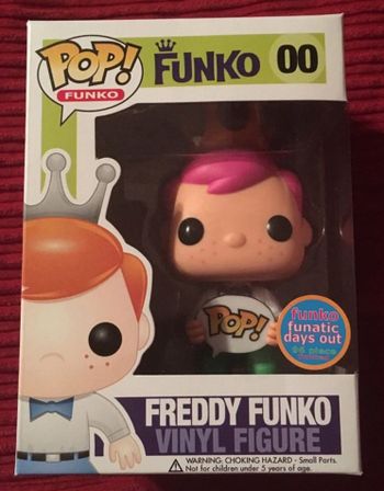 image de Freddy Funko (Pink Hair)