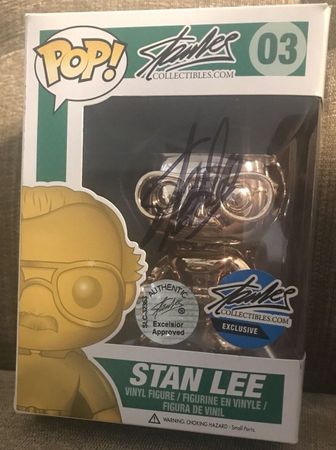 image de Stan Lee (Superhero) (Gold) (Metallic)