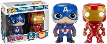 image de Captain America & Iron Man (Civil War) (2-Pack)