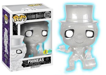 image de Phineas (Haunted Mansion) (White Glow Glitter)