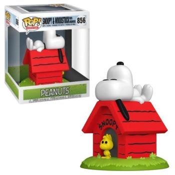 image de Snoopy & Woodstock with Doghouse